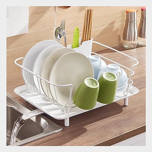 Égouttoir à vaisselle compact évier de cuisine avec panier suspendu