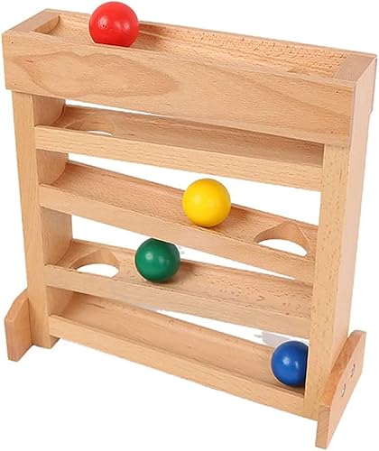 Miniatura 4 de Montessori Tracker Ball Maze Juguetes de madera para bebés de 1 a 3 años