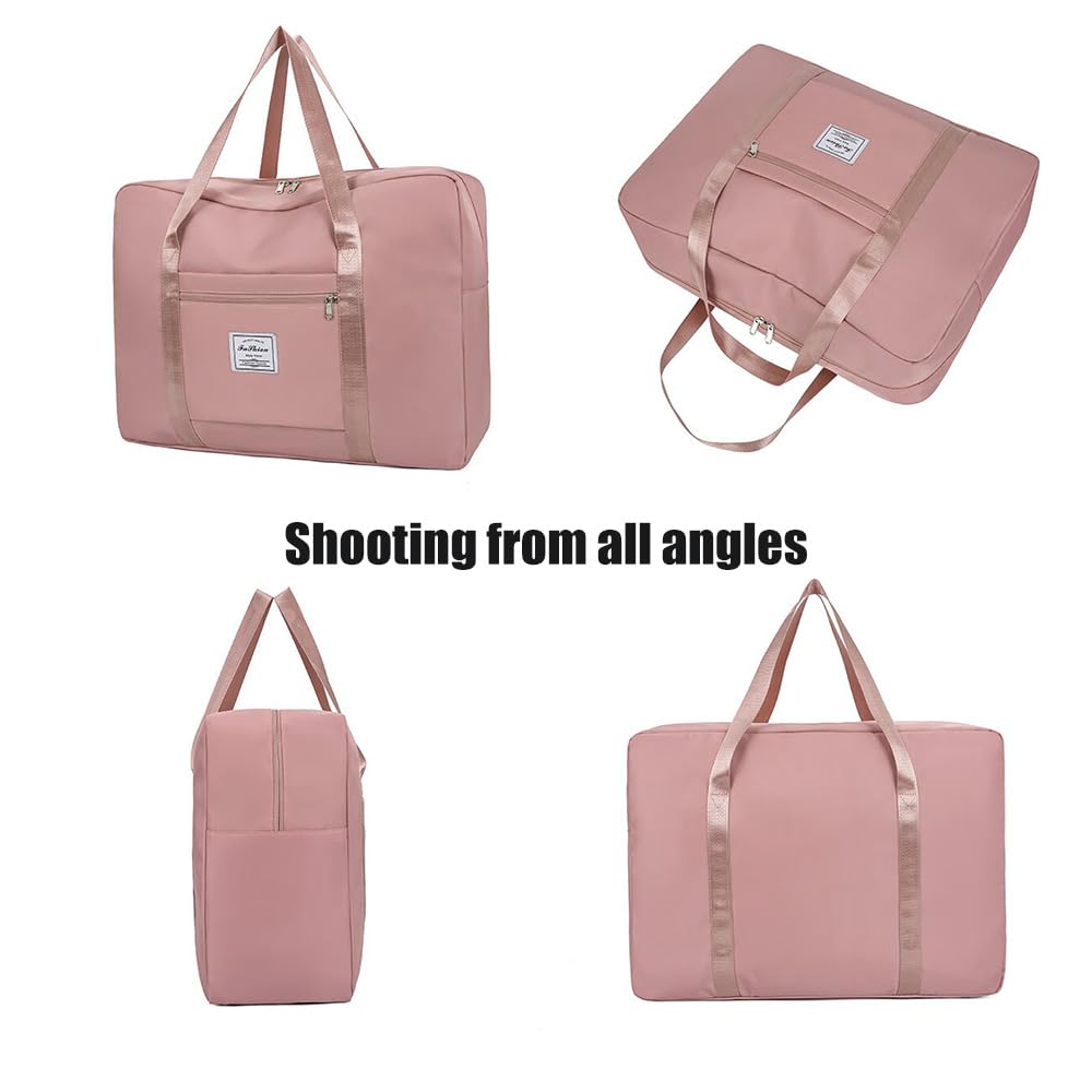 Borsa sportiva da viaggio, borsa da viaggio, set da 4 pezzi, da 16 l, fino a 70 l, borsa da palestra pieghevole, verde chiaro, Klein, mittel, groß, extra groß, Semplice e comodo