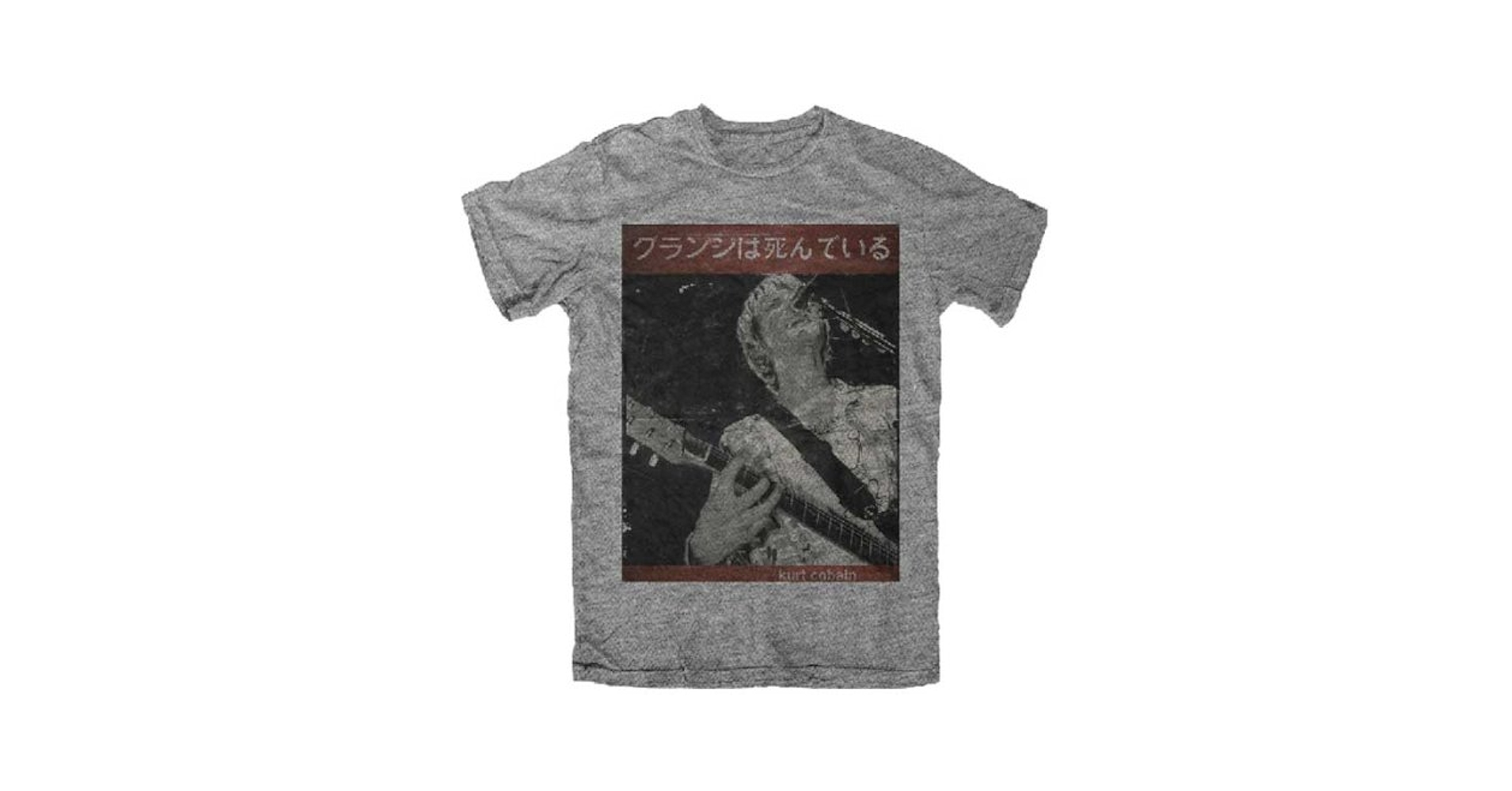 レア 美品 ニルヴァーナ カートコバーン Tシャツ 灰 S グランジ