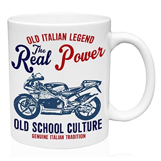 Aprilia rs 125 Real Power 325 ml keramik högkvalitativ kaffemugg