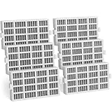6 PACK W10311524 Refrigerator Air Filter Replacement Compatible With Whirlpool, AIR1, Maytag, Kitchenaid, and Jenn-Air, Replace for Fresh Flow Refrigerator Air Filter