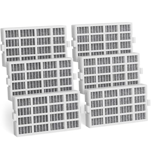 6 PACK W10311524 Refrigerator Air Filter Replacement Compatible With Whirlpool, AIR1, Maytag, Kitchenaid, and Jenn-Air, Replace for Fresh Flow Refrigerator Air Filter