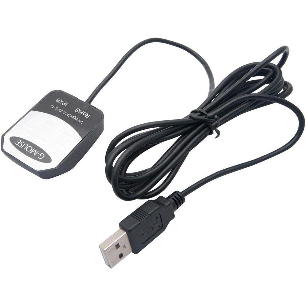 Riloer USB GPS Receiver Vk-162 Remote Mount Compatible with Google Earth Raspberry Pi Linux Window WIshiot