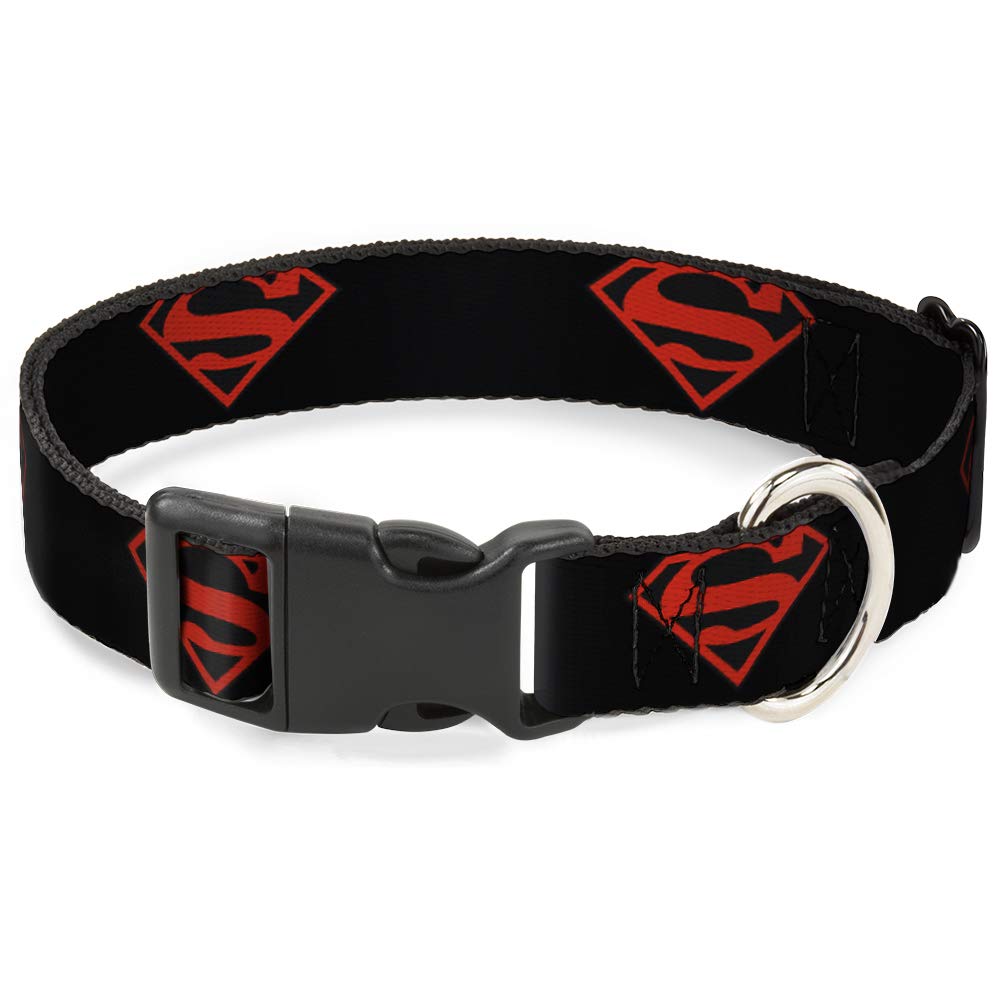 Collier à clip en plastique Superboy robuste avec boucle sécurisée et réglable