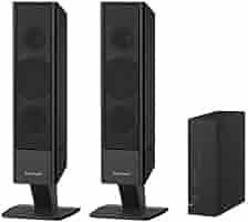 【Panasonic】 SU-HTE1 SB-HTE1 アンプスピーカーセット Amazon.co.jp: Panasonic テレビスピーカー ブラック SC-HTE1-K