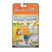 Melissa & Doug 9441 On The Go Water Wow! Water-Reveal Activity Pad - Safari