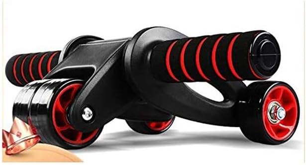 Unisex Fitness Equipmentfolding Four Wheel Row Bearing Roller Fitness Exercise Abdominal Muscle Wheel
