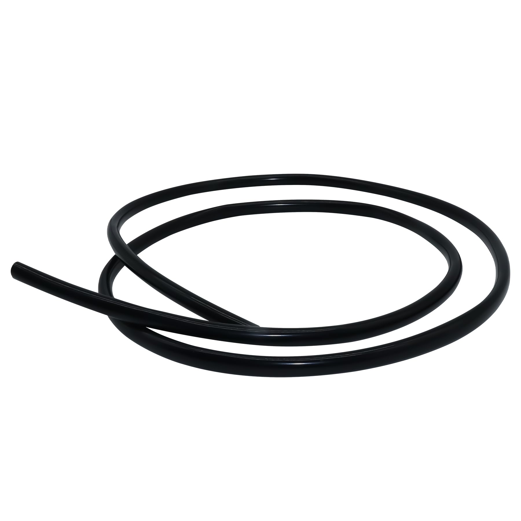 Imeistek Black Flexible Silicone Tubing,Inner Diameter 4Mm,Outer Diameter 6Mm,1.5 Metre Silicone Hose For Pumps And Air Hoses