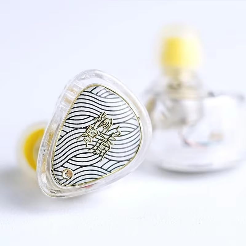 Image of TANGZU Waner S.G II in-Ear Monitor Earphones, 10mm Dynamic Driver PET Diaphragm Gaming Earbuds, HiFi Wired IEM Headphones with 0.78-2Pin Detachable OFC Cable (3.5mm, White)