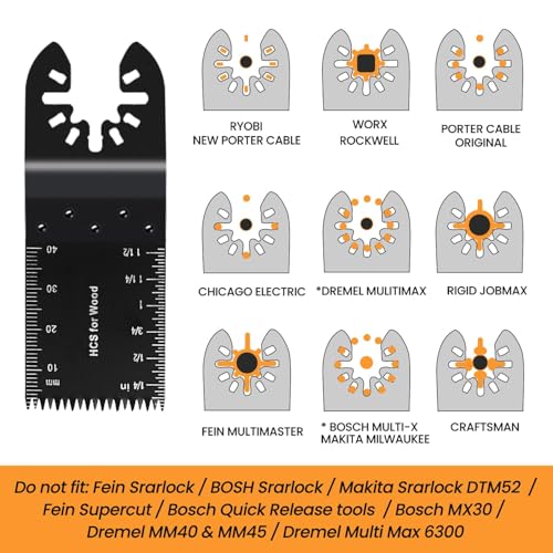 Kit d'outils oscillants CONNOO pour rénover la maison facilement - 3