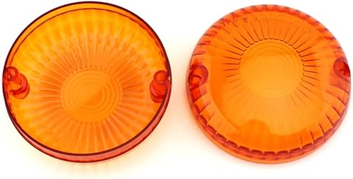Miniatura 4 de GZYF 2 piezas ámbar de luz de señal de giro cubierta indicador cubiertas biseles reemplazo para Yamaha V Star 650 1100 Royal Star Vmax Maxim Virago