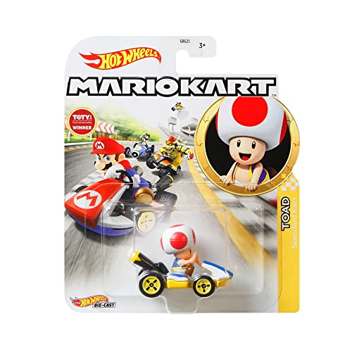 Hot Wheels Mario Kart Toad, Standard Kart