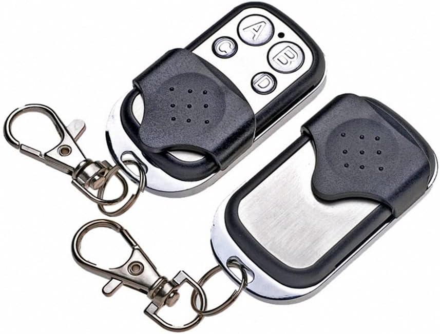 2pcs Electric Cloning Universal Gate Garage Door Opener Remote Control Fob 433mhz Replacement Key Fob HS641