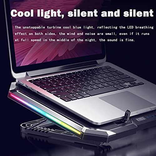 Cooler para Laptop Gaming con Seis Ventiladores LED RGB miniatura 2