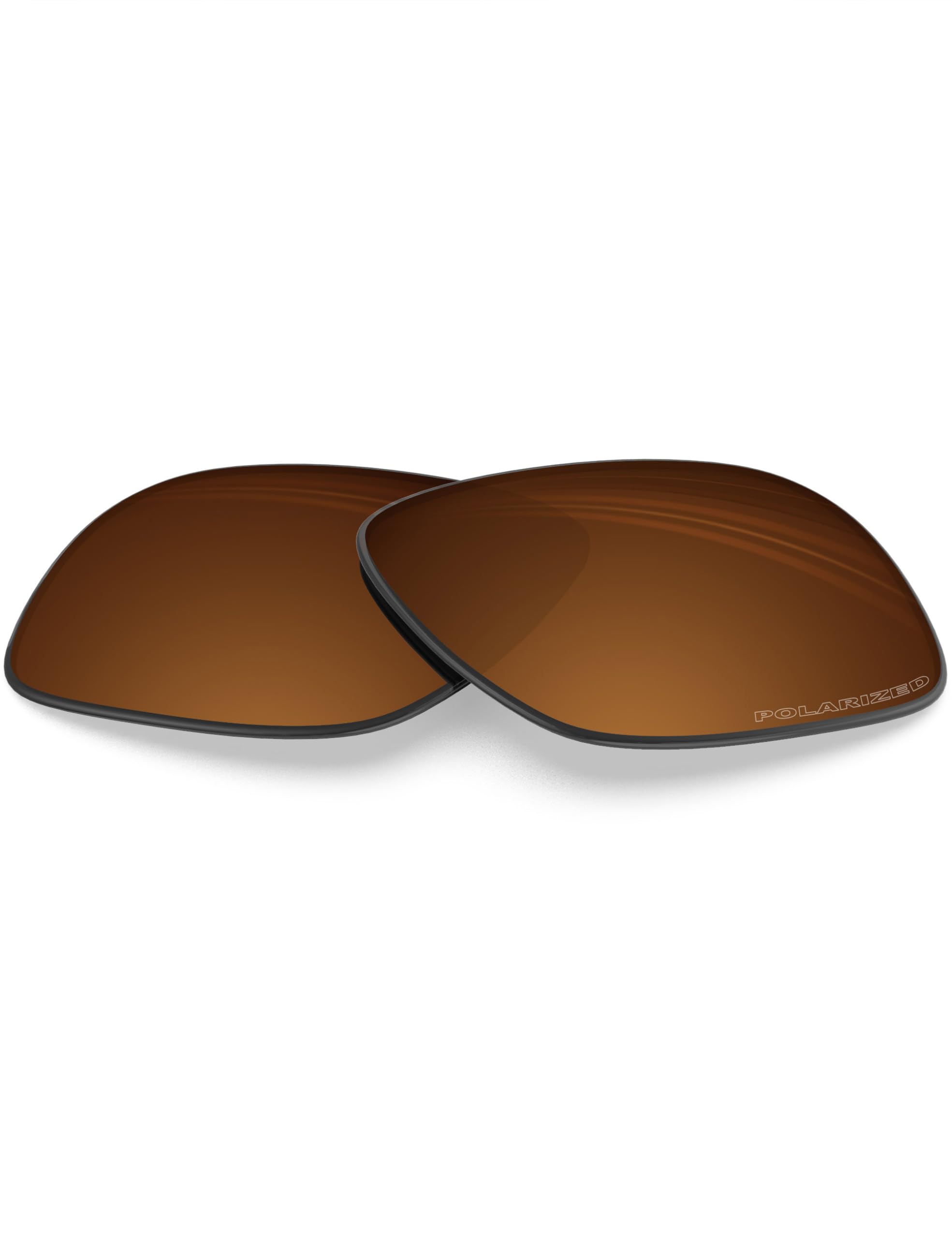BlazerBuck Anti-salt Polarized Replacement Lenses for Oakley Holbrook OO9102 - Amber