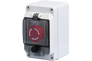 Emergency Stop Push Button Switch with Protective Box