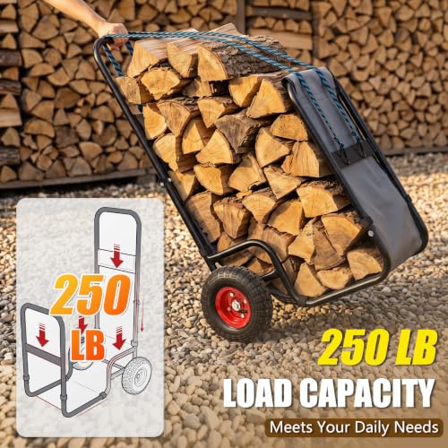 Firewood Cart with 10.5
