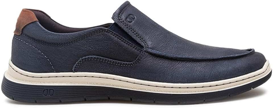 Sapatênis Democrata Casual Easy Leave 245201 Azul navy