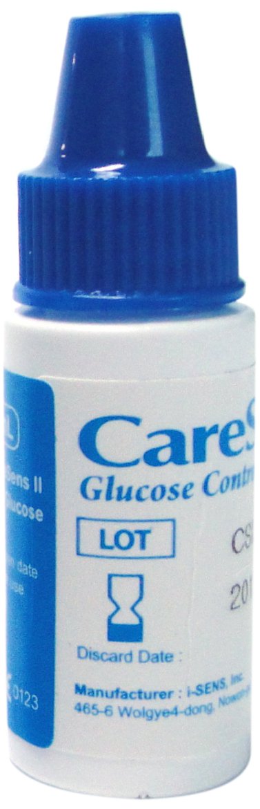 Solución de control del kit de prueba de diabetes CareSens