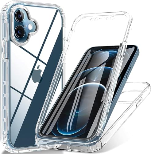 Cover-Discount iPhone 16 - Custodia magnetica protettiva a 360° con Cover-Discount iPhone 16 - Custodia magnetica protettiva a 360° con