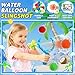 Reusable Water Balloons Set for Kids, Slingshot with 10 Soft Balls, Outdoor Indoor Toys for Backyard Pool Beach Summer Water Fight Play Games for Boys Girls Adult