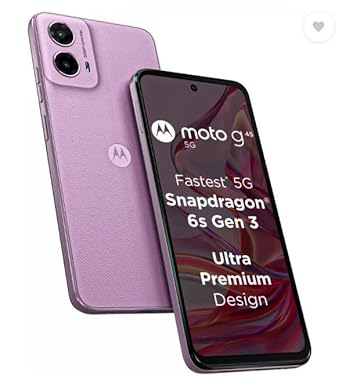 Motorola g45 5G, Pink Lavender (8GB, 128GB) - image, photos