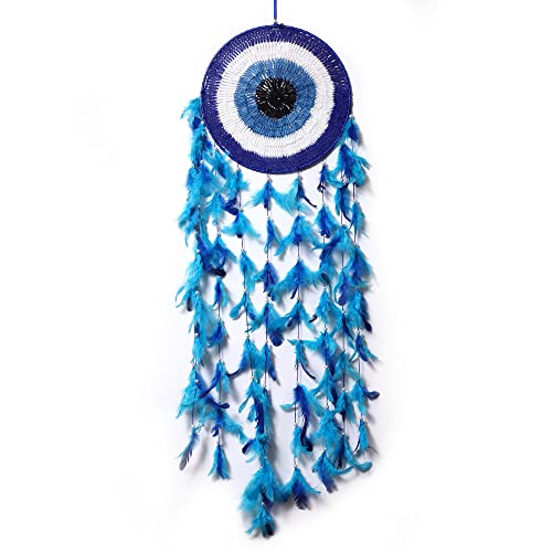 Image of Dream Catcher with Light Wall Hanging, Feather Home Decor for Bedroom, Kids Room, Living Room, Balcony & Cafe Decoration, Gift Item (Multicolor 1)