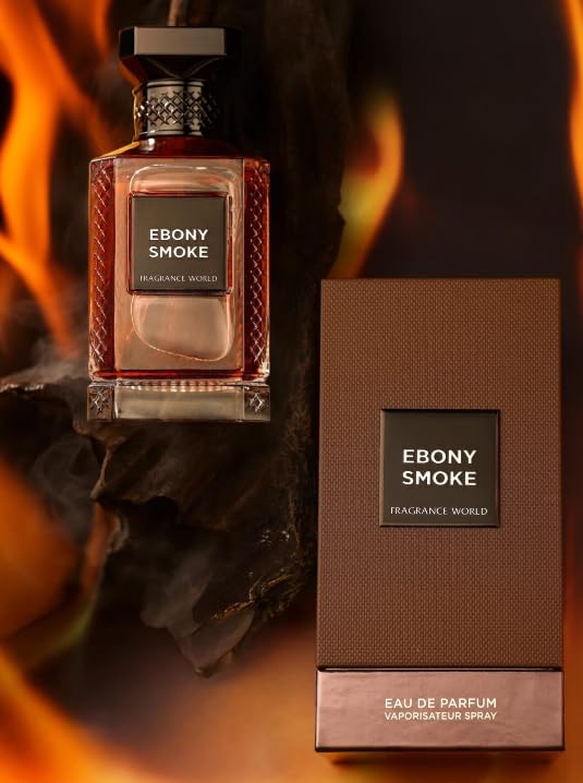 Ebony Fume Fragrance World - Eau de Parfum, unisex, 80 ml
