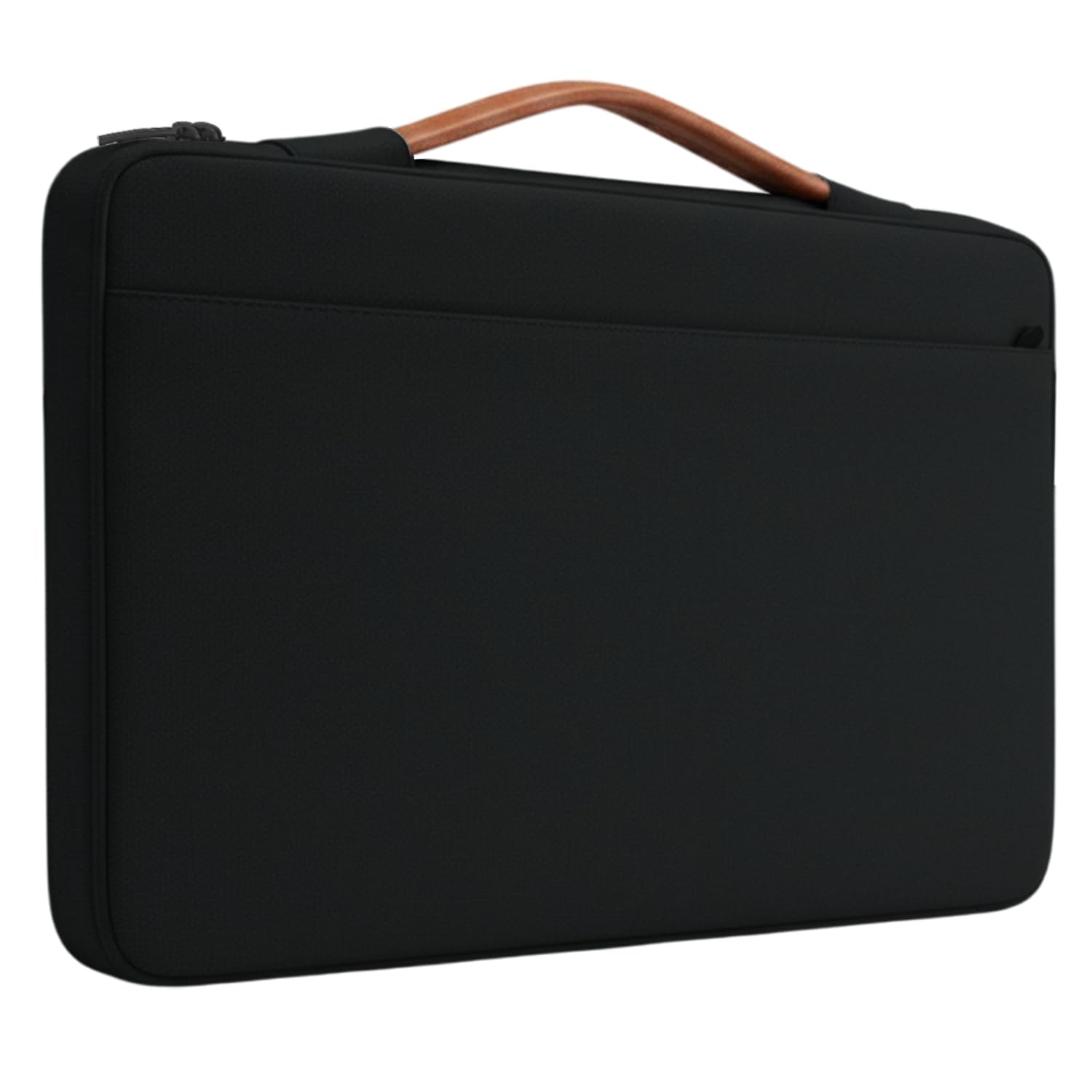 Dyazo 14.1 Inch Laptop Sleeve Carry Case with Handle | Front Accessories Pocket with Organized Compartments | Protective Laptop Bag Compatible for MacBook, HP, Dell, Lenovo, Acer, Asus & More (Black)