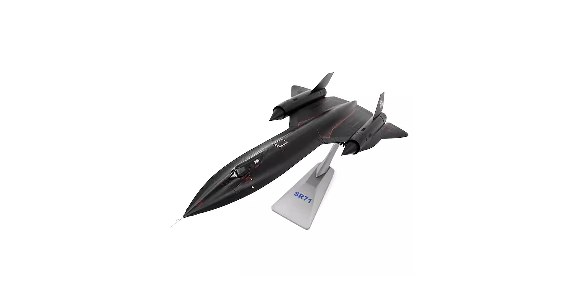 Amazon.co.jp: AZIZAT SR-71ブラックバードモデルエアクラフト1