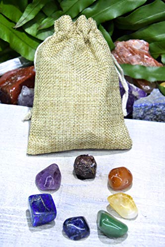 7 Chakra Crystals Gemstones Kit 7 Chakra Crystals Set Rocks Healing Crystals Gemstones 7 Chakra Stones Crystals Healing Set 7 Chakra