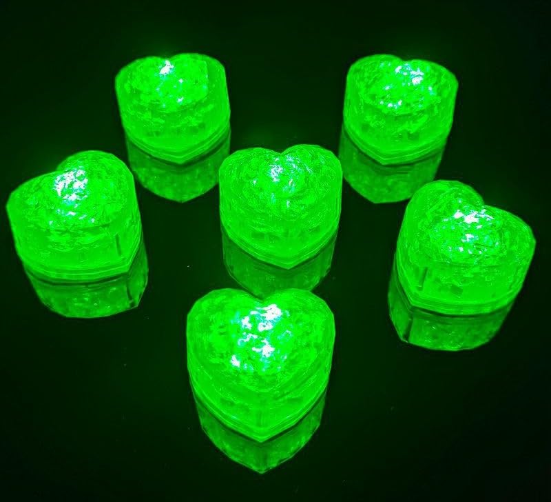 Maimeili 12 Pcs Colorful Led Ice Cubes Sensor Waterproof Ice for Drinks Bar Supplies Halloween Christmas Wedding Home Decoration Party
