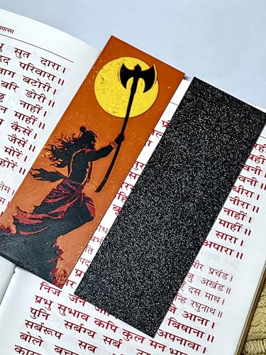 Image of 3D Anime Warrior Bookmark Set (Set of 3) - Demon Slayer Inspired | Stylish Matte Finish | Perfect Gift for Manga & Anime Fans (Parshuram Ji)