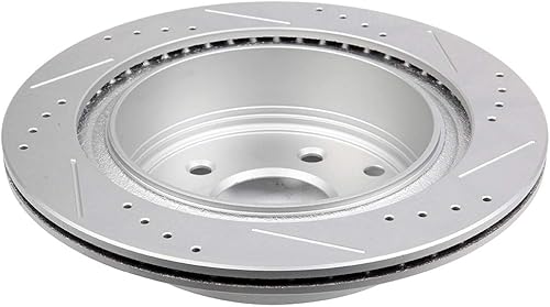 Miniatura 7 de ECCPP Juego de 2 rotores de freno traseros y 4 pastillas de freno de cerámica para Nissan Leaf 2011-2017, 2008-2017 para Nissan Rogue