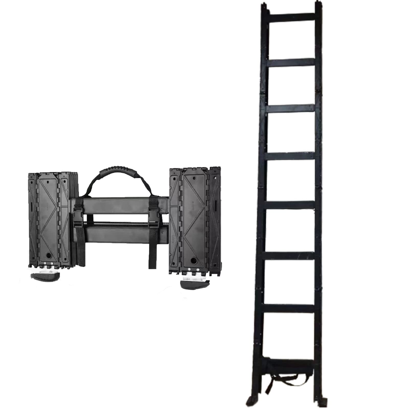 Amazon｜BAOSHISHAN 折りたたみ式梯子 多機能アルミはしご 最長1.8m  