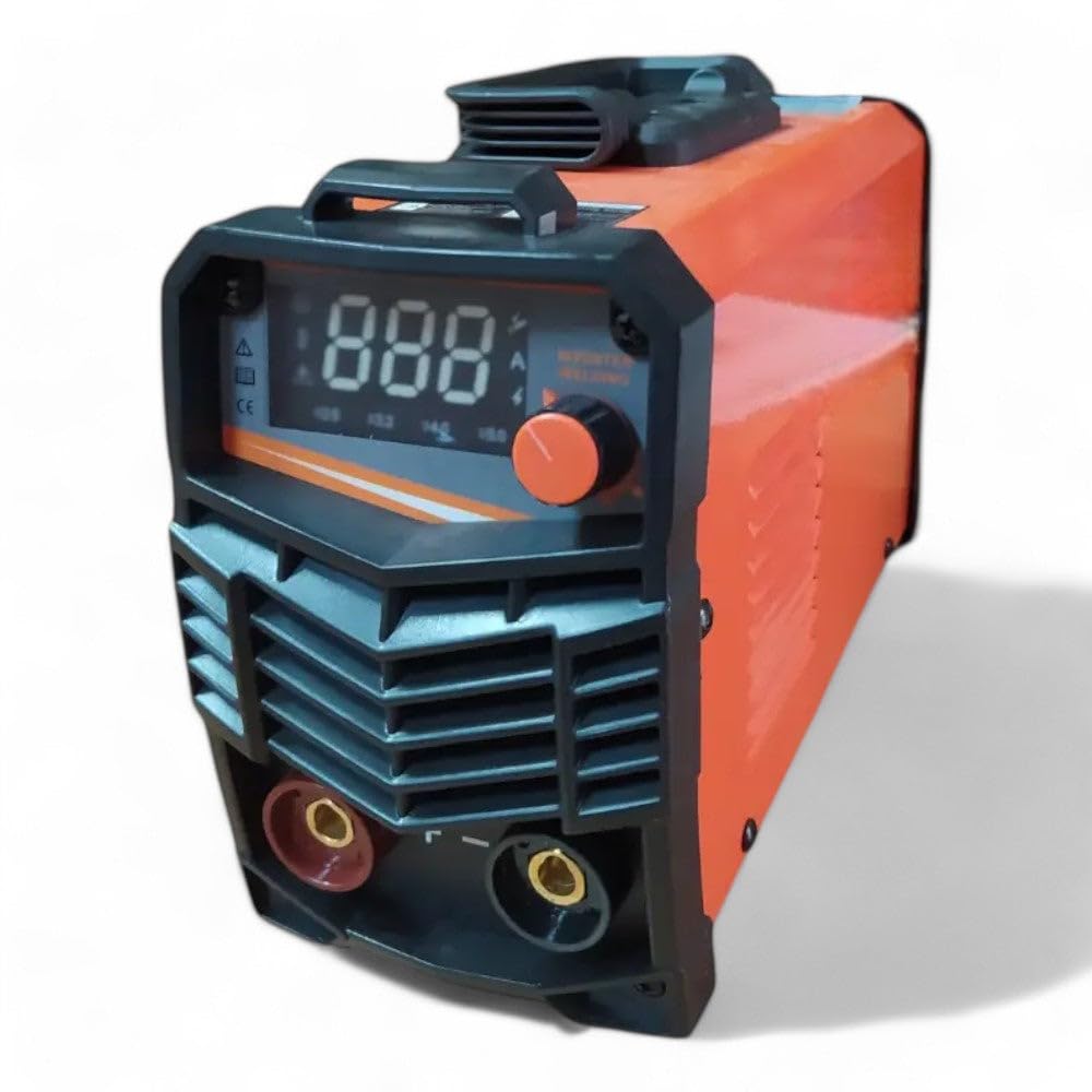 Saldatrice inverter 140 amp corrente continua elettrodi rutilici protezione termostatica alimentazione 230v regolazione 20 140 amp