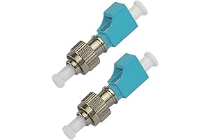 2-Piece LC to FC Adapter: Reliable Hybrid Optical Fiber Solution
