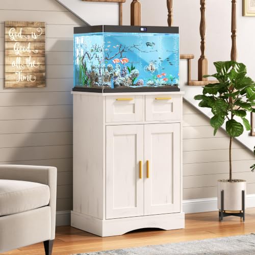 Image of 5-10 Gallon Fish Tank Stand, Aquarium Cabinet Stand