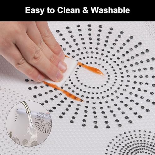Image of Cooyes Shelf and Drawer Liner for Kitchen Cabinets - Non-Adhesive, Waterproof, Non-Slip Cabinet Liners for Scratch Protection, Desk, Refrigerator, Shelves, Drawers with Modern Pattern