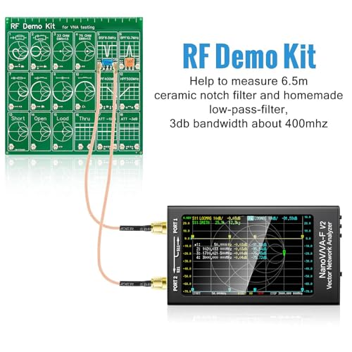 AURSINC Filter Attenuator, RF Demo Kit NanoVNA RF Tester Board for NanoVNA-H NanoVNA-F Vector Network Analyzer Kits by AURSINC - Used condition - Image 2
