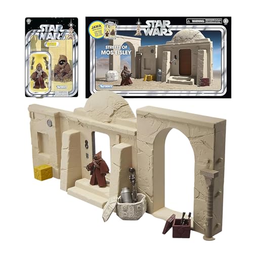 Hasbro Star Wars The Vintage Collection Die Straßen von Mos Eisley, Star Wars: Eine Neue Hoffnung Action-Figuren-Spielset (Figuren-Skala 9,5 cm)