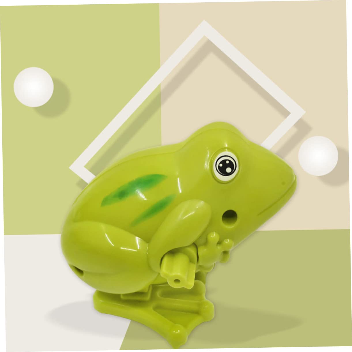 BESPORTBLE 6Pcs Wind Up Animal Model for Fun Clockwork Playthings Random Colors Easy to Use Cognitive Entertainment Random Color