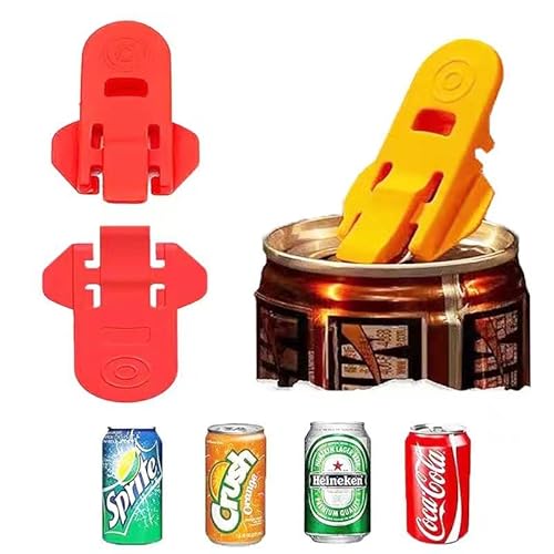 Generic 2 Pcs Can Opener Manual, Colorful Plastic Tinned Can Opener, Beer Drink Can Tab Opener Stopping Bug And Dirt, Beverage Barricade Soda Protector Used In Picnic Bbq. #TOP2