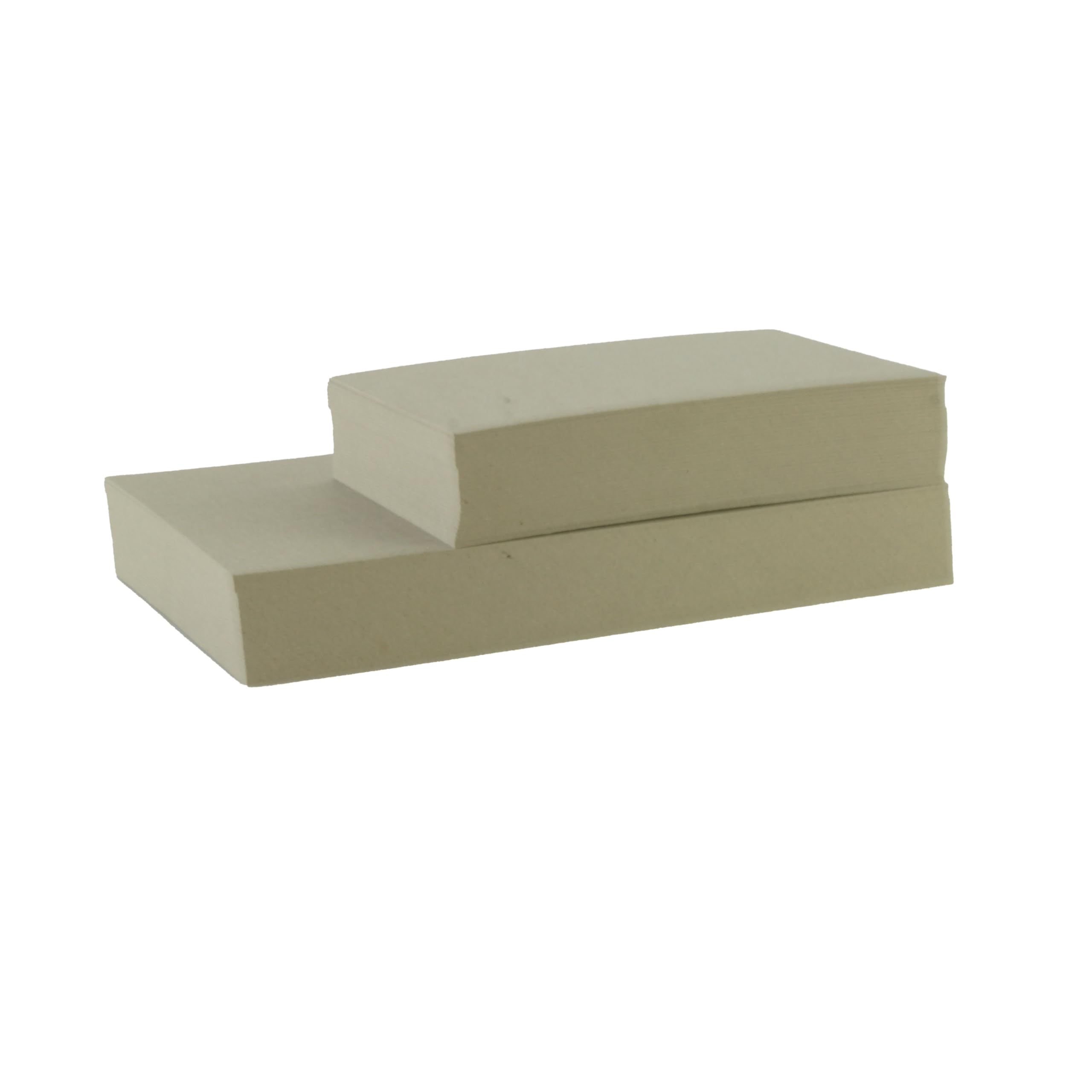 Graukarton Graupappe 50x75cm 1mm 750g/m² glatt Buchbinderpappe Bastelkarton Bastelpappe Karton Einleger Trenner Zwischenlagen Zuschnitt - 10-100 Bogen