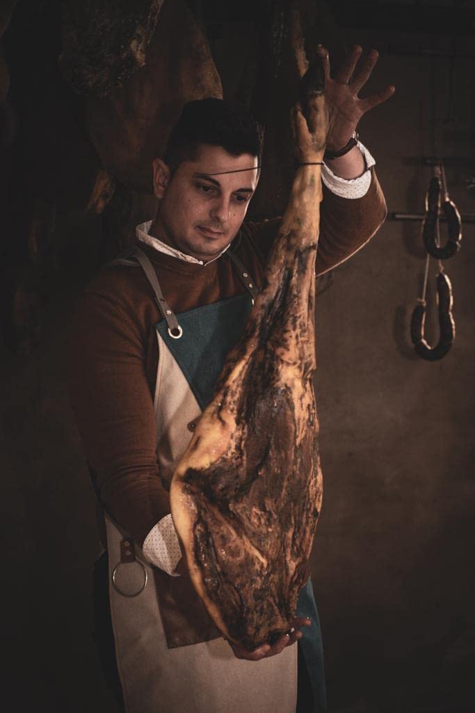 LA GOURMET DEL MARQUÉS - Jamón Ibérico de Cebo Campo - Cortado a cuchillo - Pack 4 sobre de 80 g.