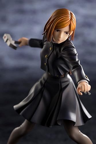 Miniatura 2 de Kotobukiya Jujutsu Kaisen Nobara Kugisaki ArtFX J Estatua, multicolor, 7.5 pulgadas