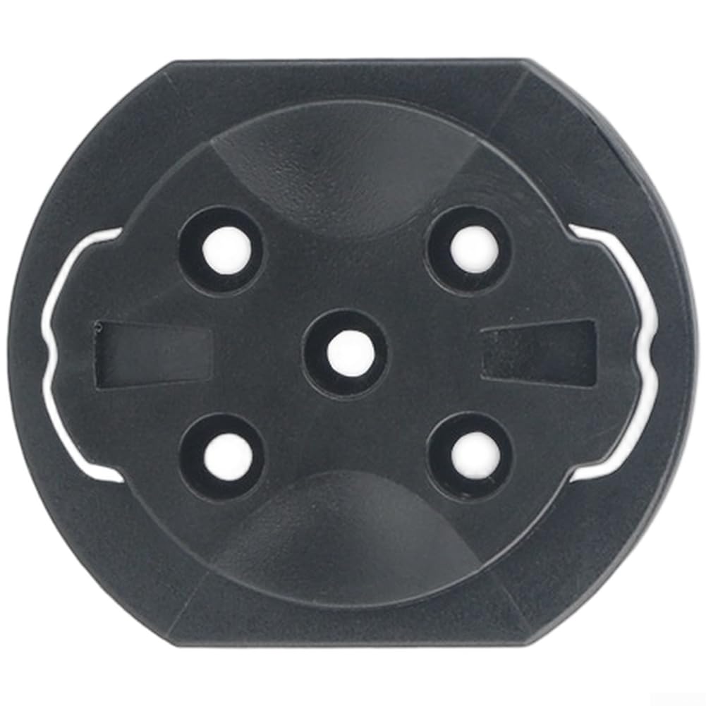 Bike Computer Mount Adapter Insert Repair Kit for Garmin | Plastic Fixed Base Replacement Part with Screws and Gaskets to Fix Broken Mounting Ears
