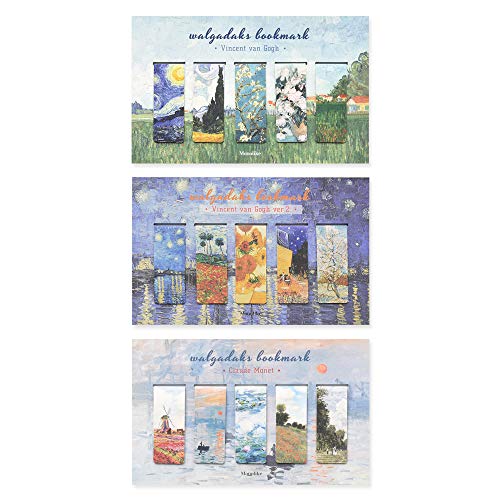 mCN }Olbg  A[g @ESbzo[W1+@ESbzo[W2+l Art Van Gogh ver.1 + Art Van Gogh ver.2 + Monet Bookmarks 15 Zbg}OlbgubN}[N