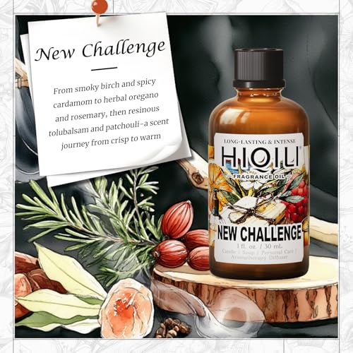 HIQILI 30ML Aceite Esencial de Jazmín y Aceite de Fragancia Nuevo Challenge 30ML para DIY y Difusor miniatura 4